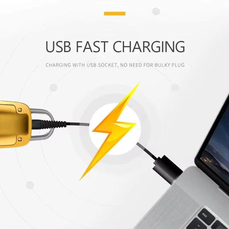 Kemei KM1986 Professional Hair Trimmer Men's Hair Clipper Cordless Electric USB Charging LCD Display Barber Hair Cutting Machine