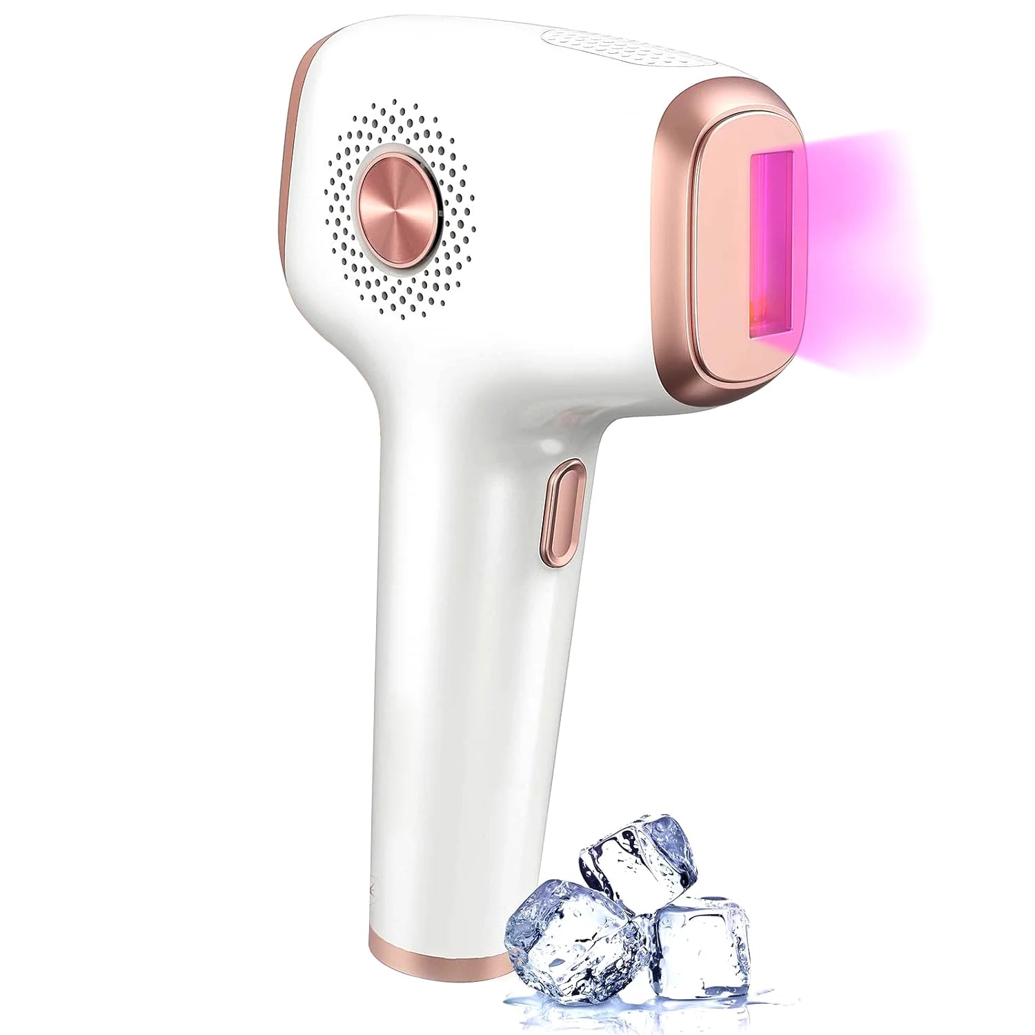 IPL Hair Removal Device 999,999 Flashes Painless Hair Removal with Ice Cooling Care Function Long-Lasting Results Hair Removal